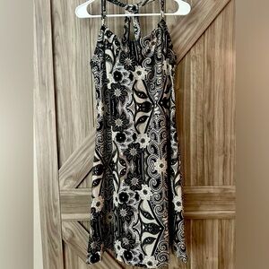 Large Prana sundress with built in shelf bra.